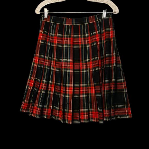 Brooks Brothers  Plaid Tartan Pleated Mini Skirt - Size 4 - Picture 4 of 11